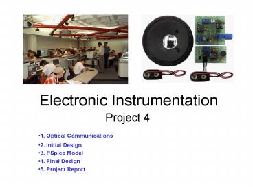 Electronic Instrumentation