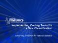 Implementing Coding Tools for a New Classification PowerPoint PPT Presentation