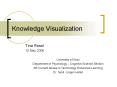 Knowledge Visualization PowerPoint PPT Presentation