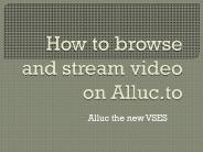 How to use search keywords on alluc?
