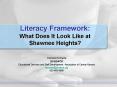 Literacy Framework:  What Does It Look Like at Shawnee Heights? PowerPoint PPT Presentation