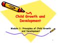 Child Growth and Development PowerPoint PPT Presentation