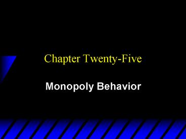 Chapter Twenty-Five