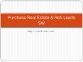 Purchase Refi & Real Estate Leads - Search-Wire PowerPoint PPT Presentation