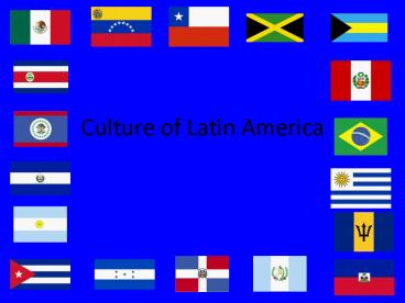 Culture of Latin America