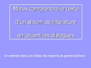 Jouer les textes pour les comprendre