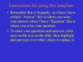 Instructions for using this template. PowerPoint PPT Presentation