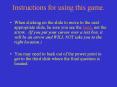 Instructions for using this game. PowerPoint PPT Presentation