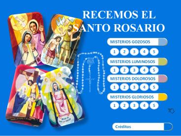 EL ROSARIO NARRADO POR MAR