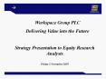 Workspace Group PLC PowerPoint PPT Presentation