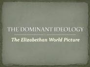 The Elizabethan World Picture