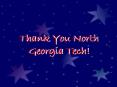 Thank You North Georgia Tech! PowerPoint PPT Presentation