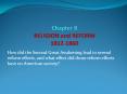 Chapter 8 RELIGION and REFORM 1812-1860 PowerPoint PPT Presentation