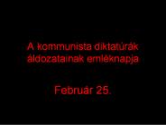 A kommunista diktat