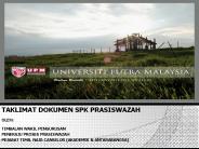 TAKLIMAT DOKUMEN SPK PRASISWAZAH