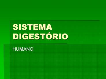 SISTEMA DIGEST