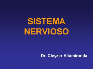 SISTEMA NERVIOSO