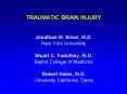 TRAUMATIC BRAIN INJURY PowerPoint PPT Presentation