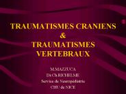 TRAUMATISMES CRANIENS