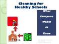 Cleaning for Healthy Schools PowerPoint PPT Presentation