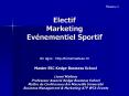 Electif Marketing Ev PowerPoint PPT Presentation