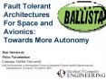 Fault Tolerant Architectures For Space and Avionics: Towards More Autonomy PowerPoint PPT Presentation