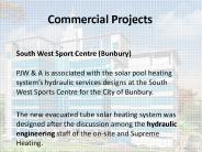 Commercial Projects by Hydraulic Engineering Staff