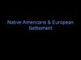 Native Americans PowerPoint PPT Presentation