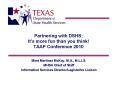 Partnering with DSHS: It PowerPoint PPT Presentation