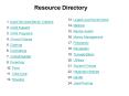 Resource Directory PowerPoint PPT Presentation