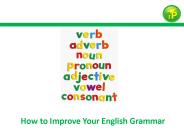 How to Improve Your English Grammar