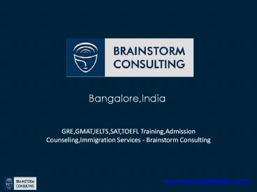 Overseas Education Consultants in Bangalore
