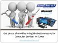 Get peace of mind by hiring the best company for computer services Surrey: PowerPoint PPT Presentation