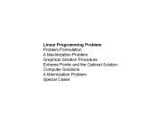 Linear Programming Problem