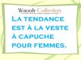 La tendance est à la veste à capuche pour femmes PowerPoint PPT Presentation