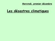 Mercredi, premier d