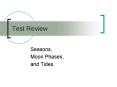 Test Review PowerPoint PPT Presentation