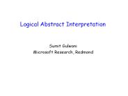 Logical Abstract Interpretation