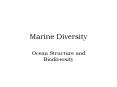 Marine Diversity PowerPoint PPT Presentation