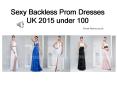 Sexy backless Prom Dresses under 100 at Aiven.co.uk
