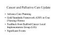 Cancer and Palliative Care Update PowerPoint PPT Presentation