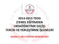 2014-2015 TEOG (TEMEL EGITIMDEN ORTA PowerPoint PPT Presentation