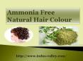 Get Natural Hairs By Ammonia Free Hair Colour PowerPoint PPT Presentation