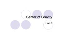 Center of Gravity