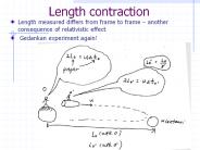 Length contraction