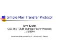 Simple Mail Transfer Protocol PowerPoint PPT Presentation