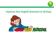 Improve Your English Grammar in 30 Days