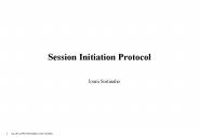 Session Initiation Protocol