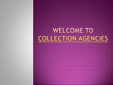 Collection agencies (1)