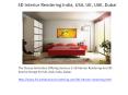 3D Interior Rendering India, UK, USA, UAE, Dubai. PowerPoint PPT Presentation